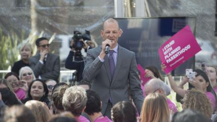 Assemblymember McCarty Speaks at Rally During Planned Parenthood's 2019 Capitol Day